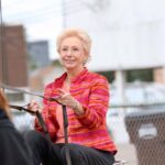 Driving class exhibitor